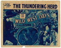 1x314 WILD WEST DAYS chapter 11 TC '37 Johnny Mack Brown in Universal serial, The Thundering Herd!