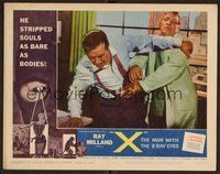 1x997 X: THE MAN WITH THE X-RAY EYES LC #8 '63 Ray Milland fights with Harold J. Stone!