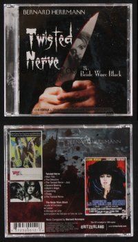 1y279 BERNARD HERRMANN compilation CD '08 music from both Twisted Nerve & The Bride Wore Black!