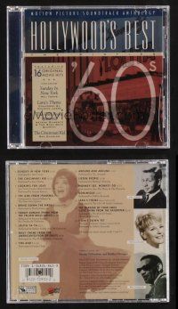 1y283 HOLLYWOOD'S BEST: THE SIXTIES compilation CD '97 Mel Torme, Ray Charles, Debbie Reynolds+more!