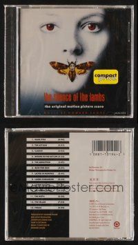 1y306 SILENCE OF THE LAMBS soundtrack CD '91 original motion picture score by Howard Shore!
