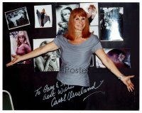 1y233 CAROL CLEVELAND signed color 8x10 REPRO still '90s the British Monty Python actress!