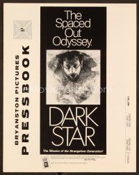1y105 DARK STAR pressbook '75 John Carpenter & Dan O'Bannon, the spaced out odyssey!