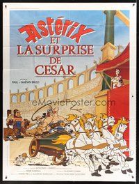 1z095 ASTERIX ET LA SURPRISE DE CESAR French 1p '85 art of comic characters by Albert Uderzo!