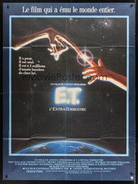 1z151 E.T. THE EXTRA TERRESTRIAL French 1p R85 Steven Spielberg science fiction classic!