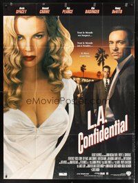 1z227 L.A. CONFIDENTIAL French 1p '97 Kevin Spacey, Russell Crowe, Danny DeVito, sexy Kim Basinger