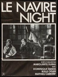 1z238 LE NAVIRE NIGHT French 1p '79 Dominique Sanda, directed by Marguerite Duras!