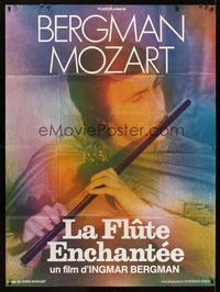 1z262 MAGIC FLUTE French 1p '75 Ingmar Bergman's Trollflojten, Mozart. art by Nykvist & Landi!