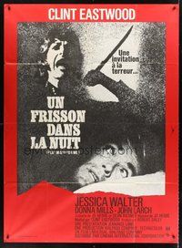 1z298 PLAY MISTY FOR ME French 1p '72 classic Clint Eastwood,Jessica Walter, an invitation to terror