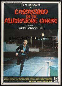 1z464 KILLING OF A CHINESE BOOKIE Italian 1p '76 John Cassavetes, Ben Gazzara on the run!