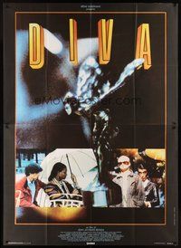 1z394 DIVA Italian 2p '83 Jean Jacques Beineix, Frederic Andrei, a new kind of French New Wave!