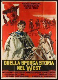1z555 JOHNNY HAMLET Italian 2p '68 Gilbert Roland in William Shakespeare spaghetti western!
