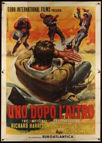 1z571 ONE AFTER ANOTHER Italian 2p '68 Nick Nostro's Uno dopo l'altro spaghetti western!
