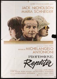 1z415 PASSENGER Italian 2p '75 Michelangelo Antonioni, Jack Nicholson & Maria Schneider!