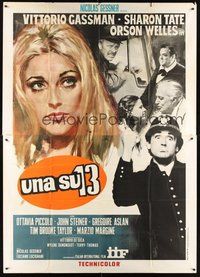 1z597 TWELVE CHAIRS Italian 2p '69 Sharon Tate, Orson Welles, the original version, different!