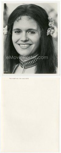 2a092 CAROL WHITE 8x10.25 still '68 smiling portrait with flowers in her hair from The Fixer!