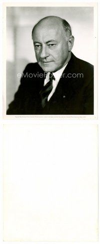 2a099 CECIL B. DEMILLE 8x10 still '50 great head & shoulders portrait of the legendary director!