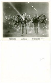 2a151 DEADLY MANTIS 8x10 still R64 cool image of soldiers in suits attacking!