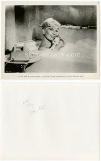 2a167 DORIS DAY 8x10.25 still '59 close up naked in bathtub on phone from Pillow Talk!