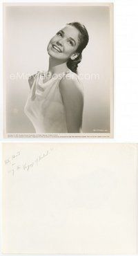 2a344 KATHRYN GRANT 8.25x10 still '57 c/u of the pretty actress from The 7th Voyage of Sinbad!
