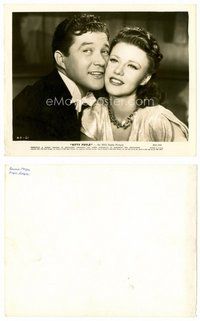 2a360 KITTY FOYLE 8x10 still '40 great romantic close up of Ginger Rogers & Dennis Morgan!