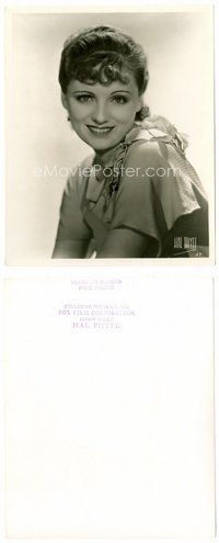 2a405 MARION BURNS 8x10 still '30s wonderful smiling portrait of the Fox actress by Hal Phyfe!