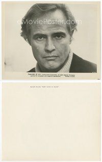2a412 MARLON BRANDO 8x10 still '73 close up of the great actor from Last Tango in Paris!