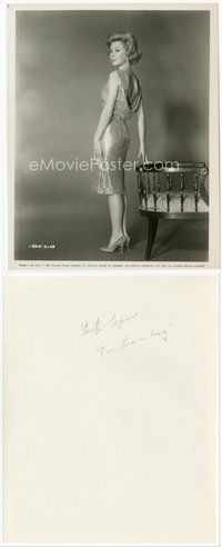2a456 MITZI GAYNOR 8x10 still '63 sexy full-length wardrobe test shot from For Love or Money!