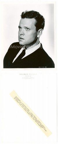 2a502 ORSON WELLES 8x10 still '47 head & shoulders portrait from Lady from Shanghai by Coburn!