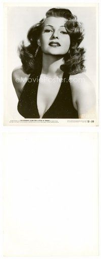 2a541 RITA HAYWORTH 8x10 still '52 sexiest close up of the gorgeous star from Affair in Trinidad!