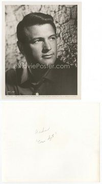 2a548 ROCK HUDSON 8x10 still '65 head & shoulders c/u of the handsome actor from Come September!