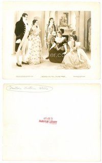2a558 SCARLET PIMPERNEL 8x10 still '34 Merle Oberon with two men & two women in period costumes!