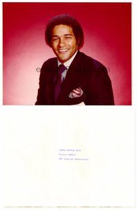 2a082 BRYANT GUMBEL TV color 8x10 still '80 super young as the host of Games People Play!