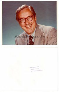 2a321 JOHN CHANCELLOR TV color 8x10.25 still '70s as the host of NBC Nightly News!