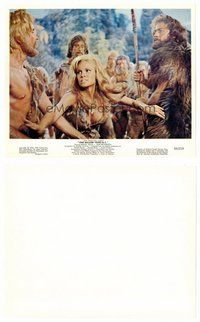 2a500 ONE MILLION YEARS B.C. color 8x10 still '66 sexy prehistoric Raquel Welch gets between guys!