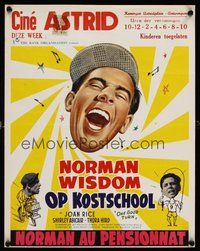 2b436 1 GOOD TURN Belgian '54 Joan Rice, Shirley Abicair, cool art of Norman Wisdom!