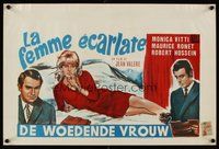 2b630 SCARLET LADY Belgian '68 Jean Valere, Monica Vitti, Maurice Ronet!