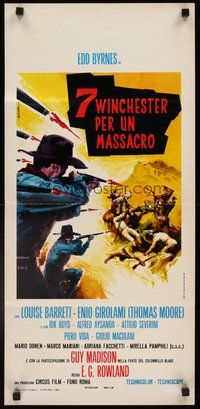 2b372 PAYMENT IN BLOOD Italian locandina '68 spaghetti western, the war for revenge goes on!