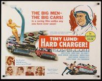 2c443 TINY LUND HARD CHARGER 1/2sh '67 Richard Petty & real NASCAR drivers battle it out at 170mph!