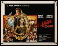 2c490 WANDA NEVADA 1/2sh '79 art of gamblers Brooke Shields holding 4 aces poker hand & Peter Fonda