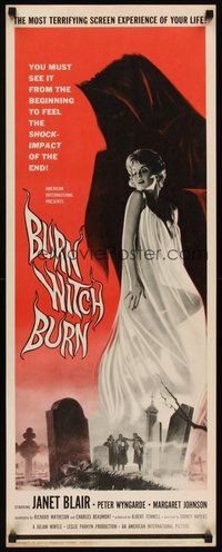 2d089 BURN WITCH BURN insert '62 undead demons of Hell arise to terrorize the world!