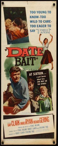 2d123 DATE BAIT insert '60 teens too young to know, too wild to care & too eager to say I WILL!