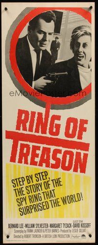 2d440 RING OF TREASON insert '64 step by step, the story of the spy ring that surprised the world!