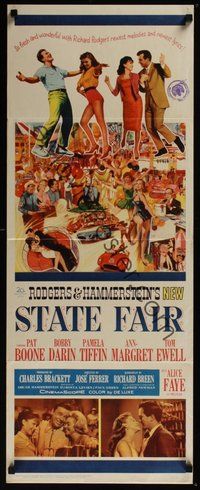 2d560 STATE FAIR insert '62 Alice Faye, Pat Boone, Rodgers & Hammerstein musical!