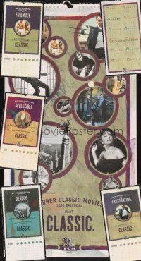 2e028 LOT OF 1 TURNER CLASSIC MOVIES 2006 CALENDAR with classic scenes from classic movies!