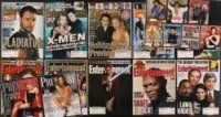 2e052 LOT OF 19 ENTERTAINMENT WEEKLY AND PREMIERE MAGAZINES '99-00 all the top stars of today!