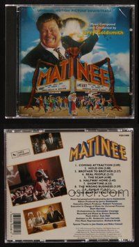 2e315 MATINEE soundtrack CD '93 original motion picture score by Jerry Goldsmith!