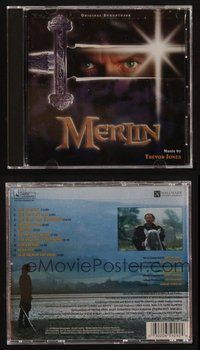 2e320 MERLIN soundtrack CD '98 original score from the TV movie by Trevor Jones!