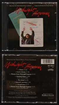 2e323 MIDNIGHT EXPRESS soundtrack CD '02 original motion picture score by Giorgio Moroder!
