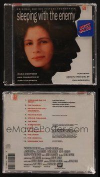 2e329 SLEEPING WITH THE ENEMY soundtrack CD '91 original score by Jerry Goldsmith & Van Morrison!